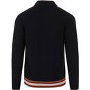BEN SHERMAN Mod Button Through Polo Cardigan DN