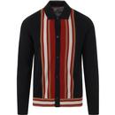 BEN SHERMAN Mod Button Through Polo Cardigan DN