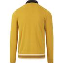 BEN SHERMAN Mod Button Through Polo Cardigan D