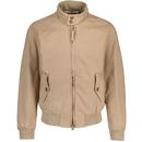 Baracuta Canvas Garment Dye G9 Jacket in British Khaki BRCPS1115 8014 