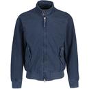 Baracuta G9 Garment Dye Harrington Jacket in Sea Storm BRCPS1115 3027