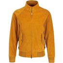 Baracuta G9 Unpadded Corduroy Harrington Jacket in Honey