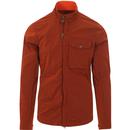 BARACUTA Nylon Garment Dye Harrington Overshirt P