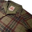 Baracuta Canvas GD G9 Tartan Harrington Jacket 