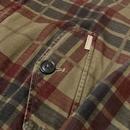 Baracuta Canvas GD G9 Tartan Harrington Jacket 