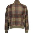 Baracuta Canvas GD G9 Tartan Harrington Jacket 