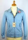 BARACUTA G9 Garment Dyed Harrington Jacket (Blue) 