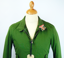 BARACUTA G9 Garment Dyed Harrington Jacket (Lawn)