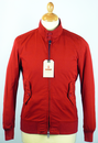 BARACUTA G9 Garment Dyed Harrington Jacket (Red)