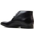 Henry BASE LONDON 60s Mod Waxy Leather Ankle Boots