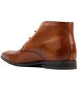 Henry BASE LONDON 60s Mod Waxy Leather Ankle Boots