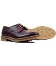 Stanford BASE LONDON Retro Pin Punched Derby Shoes