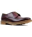 Stanford BASE LONDON Retro Pin Punched Derby Shoes
