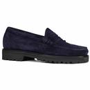 Larson Suede BASS WEEJUNS Mod Weejun 90 Loafers N
