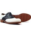 Albany BASS WEEJUNS Retro 60s 2 Tone Saddle Shoes