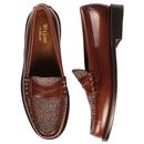 Larson BASS WEEJUNS Mod Tweed Penny Loafers MB