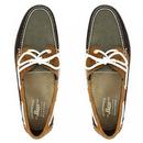 Jetty II BASS WEEJUNS Mod Boat Shoes (Mid Brown)