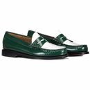Larson BASS WEEJUNS Two Tone Mod Penny Loafers DG
