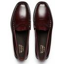 Larson Easy BASS WEEJUNS Mod 60's Penny Loafers W