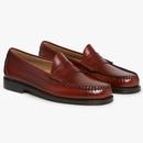 Larson Bass Weejuns Mod Leather Penny Loafers (P)