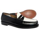 Larson BASS WEEJUNS Two Tone Mod Penny Loafers