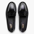 Larson Weave Bass Weejuns Leather Mod Loafers B