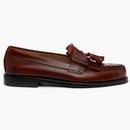 Bass Weejuns Layton Kiltie Loafers in Smoke Paprika Leather BA11025H 02K