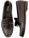 Layton Pull Up BASS WEEJUNS Kiltie Fringe Loafers