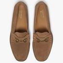 Lincoln Bass Weejuns Earth Suede Horse-Bit Loafers