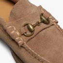 Lincoln Bass Weejuns Earth Suede Horse-Bit Loafers