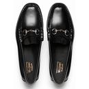 Easy Lincoln Bass Weejuns Leather Chain Loafers B