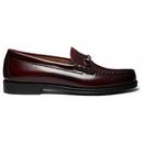 Easy Lincoln Bass Weejuns Leather Chain Loafers W