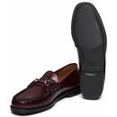 Easy Lincoln Bass Weejuns Leather Chain Loafers W