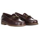 Easy Lincoln Bass Weejuns Leather Chain Loafers C