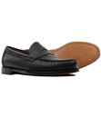 Logan BASS WEEJUNS Mod Grain Leather Penny Loafers