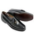 Larson BASS WEEJUNS Mod Beef Roll Penny Loafers
