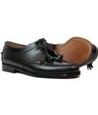 BASS WEEJUNS Hand Sewn Retro Tie Leather Shoes