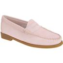 BASS WEEJUNS Women's Retro Suede Penny Loafers LP