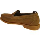 Larson Suede BASS WEEJUNS Retro Beef Roll Loafers 