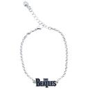 The Beatles Logo Enamel Bracelet in Silver TBABENBR001