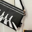 Beatles Abbey Road Retro Monochrome Crossbody Bag