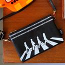 Beatles Abbey Road Retro Monochrome Crossbody Bag