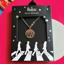 The Beatles Abbey Road Retro Disc Pendant Necklace