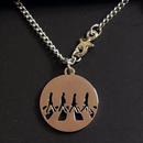 The Beatles Abbey Road Retro Disc Pendant Necklace