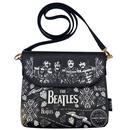 The Beatles Sgt. Pepper Mini Crossbody Bag in Black TBSPBLMI001