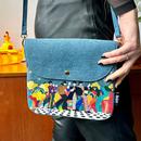 The Beatles Yellow Submarine 'Dancing' Denim Bag