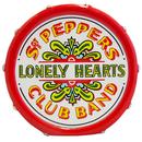 THE BEATLES Retro Sgt Pepper Drum LED Mini Lamp