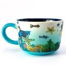 The Beatles Yellow Submarine Large Tea Coffee Cup with Hidden Sub inside