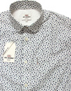 BEN SHERMAN 60s Penny Collar Micro Floral Shirt