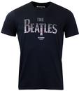 BEN SHERMAN The Beatles Gingham Logo Retro T-shirt